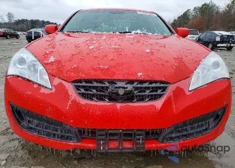 2012 Hyundai Genesis Coupe 2.0T z USA, uszkodzony, nr VIN KMHHT6KD0CU067817